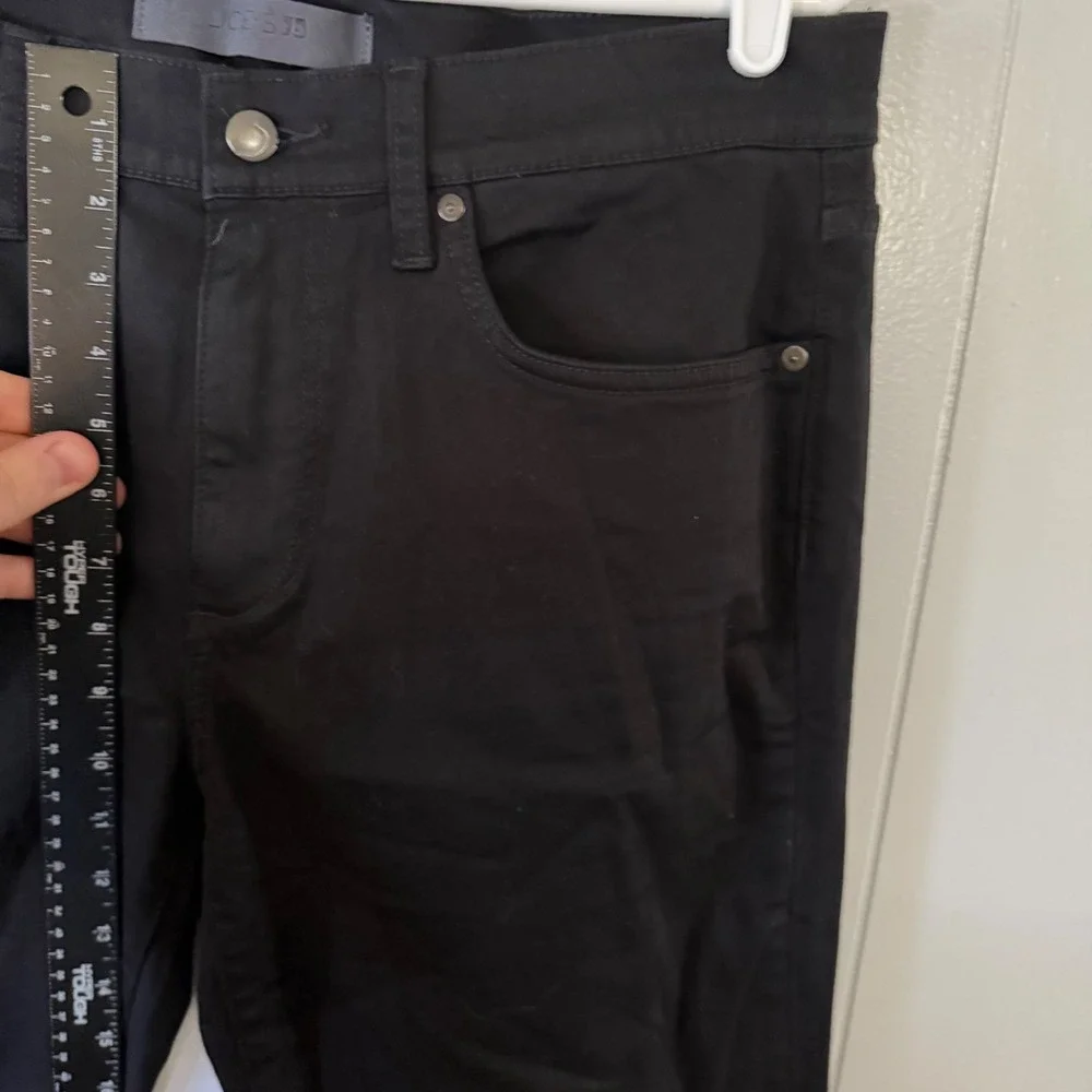 Joe's Jeans Slim Fit Pants Mens 33 Black Cotton Spandex Stretch‎ Trousers